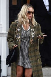 Rita Ora - Leaving her management office in London