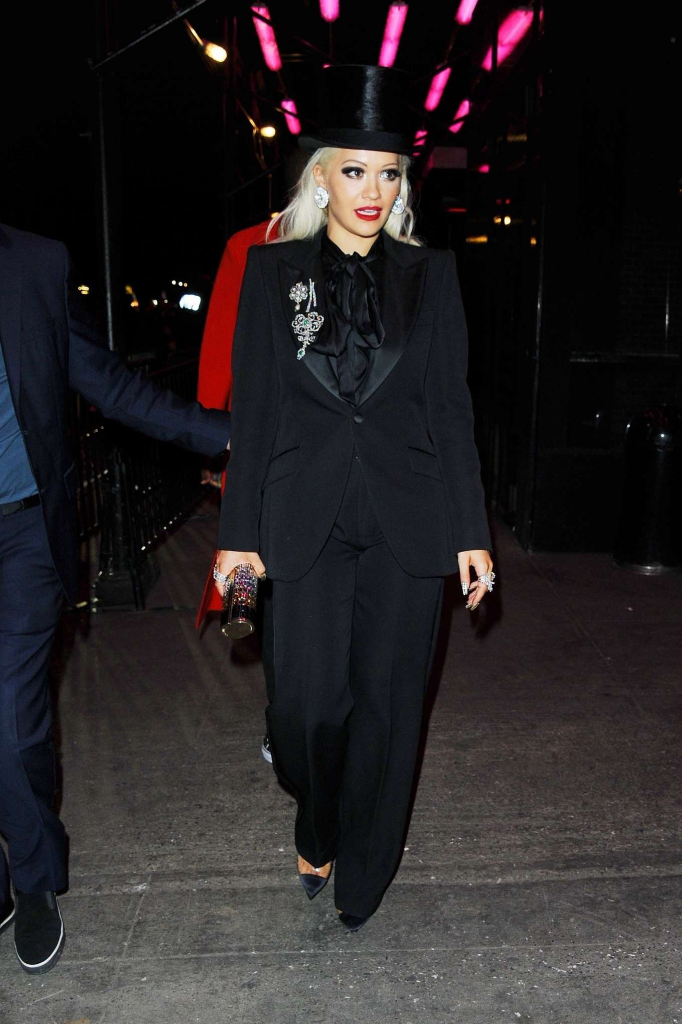 Rita Ora: Leaving the Met Gala After Party -07 | GotCeleb