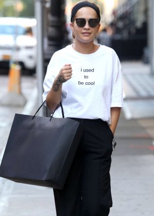 Rita Ora out shopping in New York City