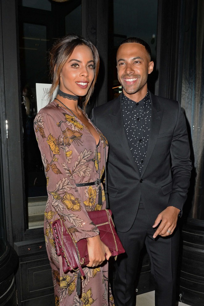 Rochelle Humes - LCM GQ Party at Sartoria Restaurant in London