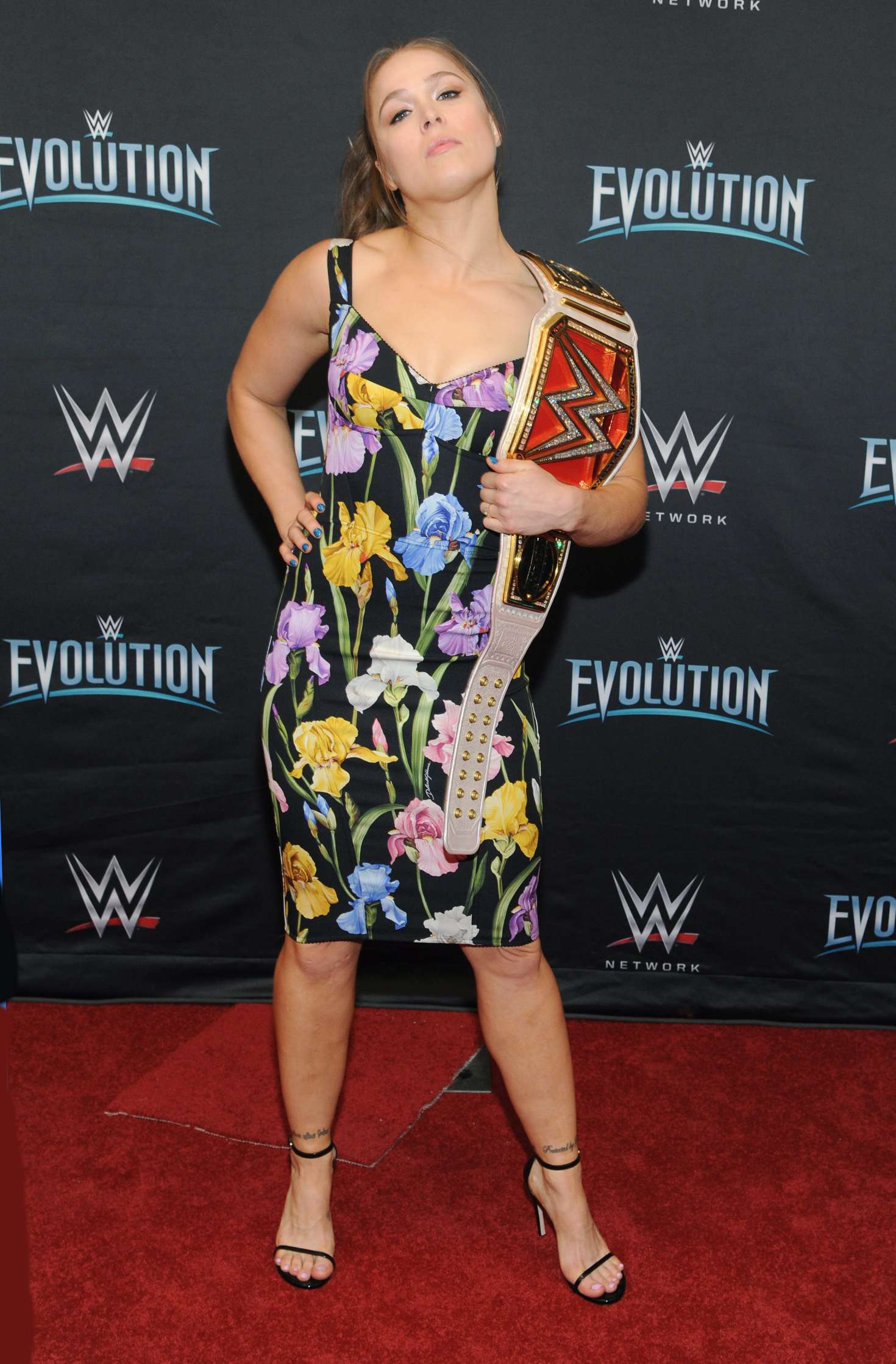 Ronda Rousey 2018 : Ronda Rousey: WWE Evolution in New York -06