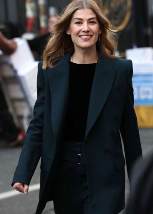 Rosamund Pike - Out and about in London