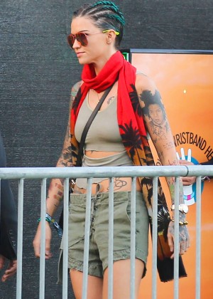 Ruby Rose - Coachella Valley Music and Arts Festival 2016 in Indio