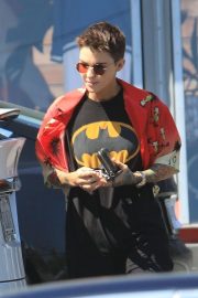 Ruby Rose - Seen while leaves workout session