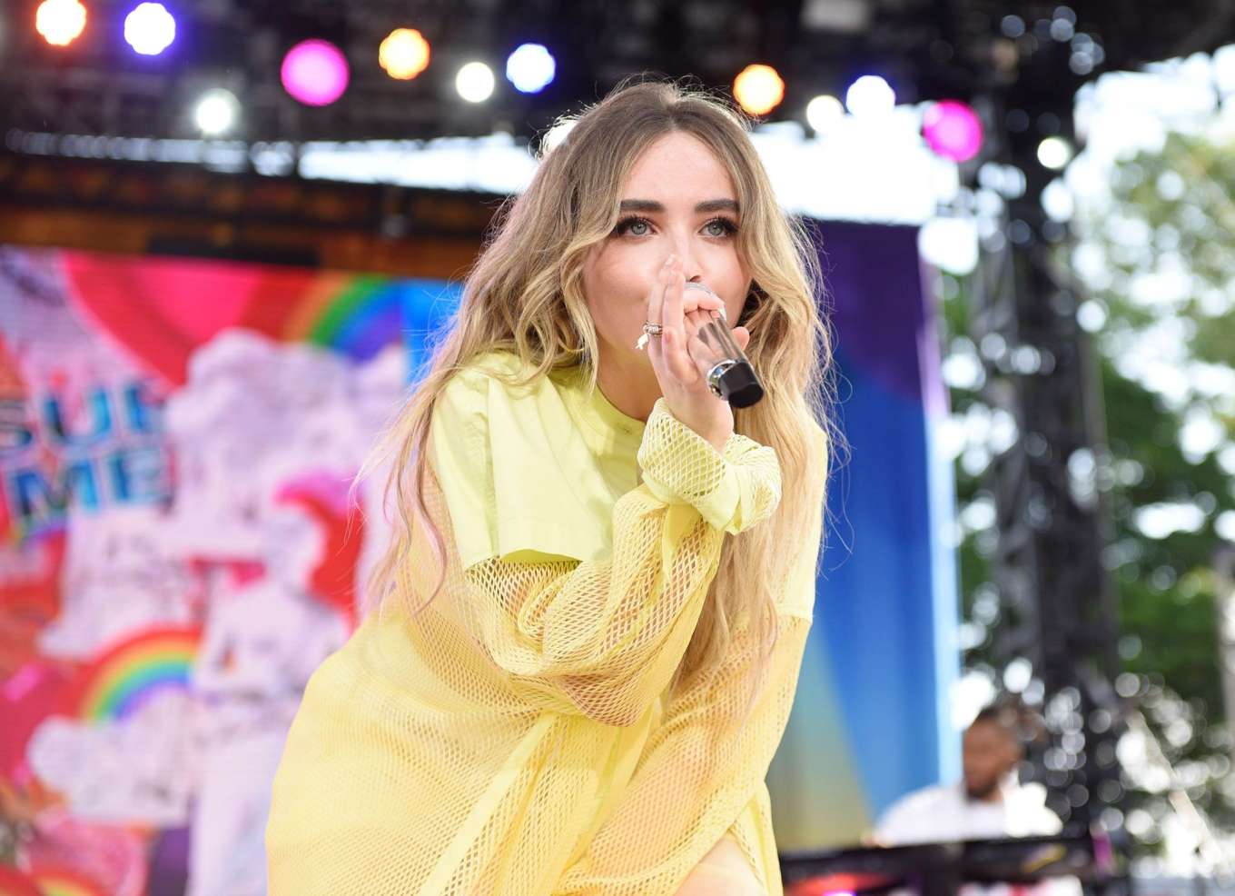 Sabrina Carpenter â€“ Performs at Good Morning America Summer Concert Series in NYC