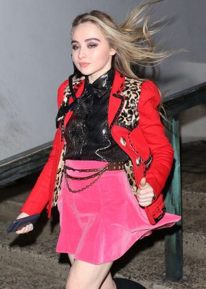 Sabrina Carpenter - Seen at the Marc Jacobs private party during 2017 New York Fashion Week