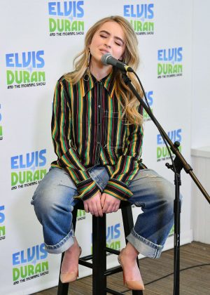 Sabrina Carpenter - Visits 'The Elvis Duran Z100 Morning Show' in NYC