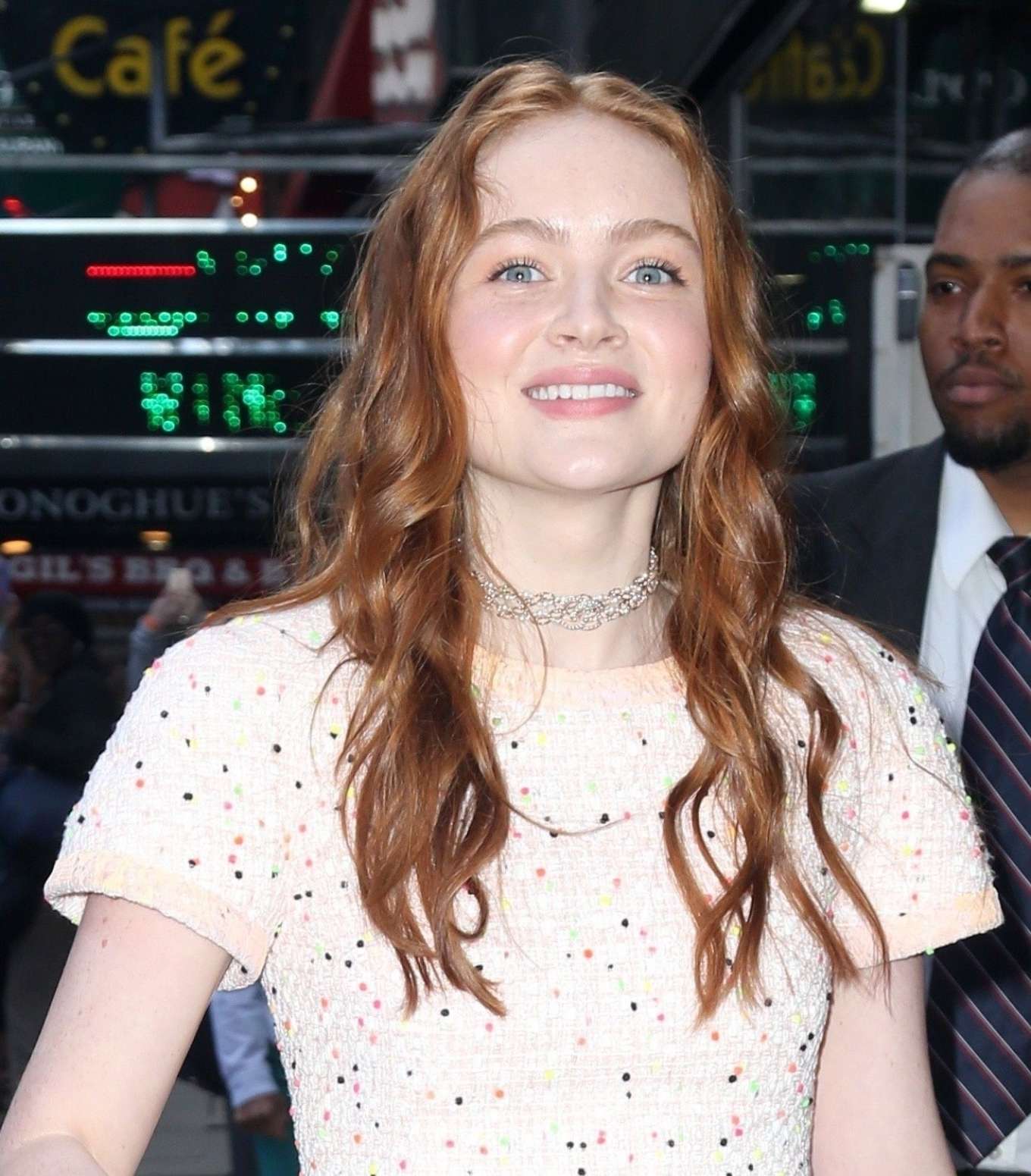 Sadie Sink â€“ Arrives at Good Morning America in NYC