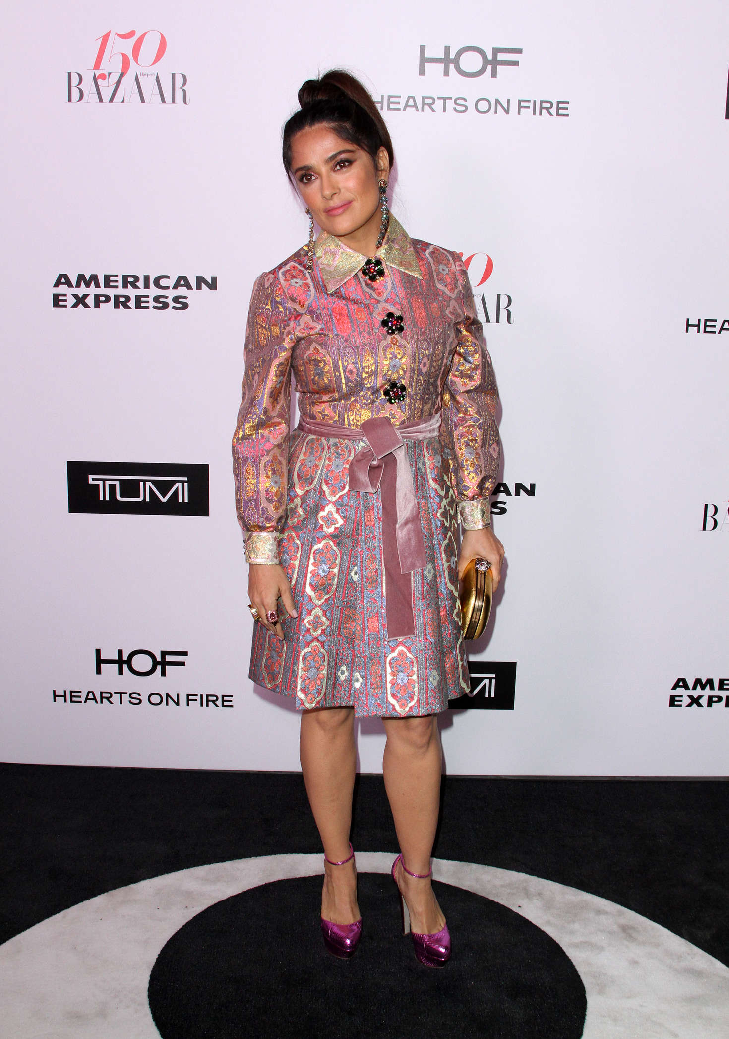 Salma Hayek- Harpers Bazaar Celebrates 150 Most Fashionable Women -10