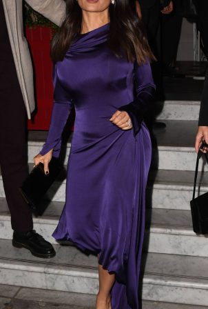 Salma Hayek - Pictured at Beckham TV Show Premiere Afterparty in London