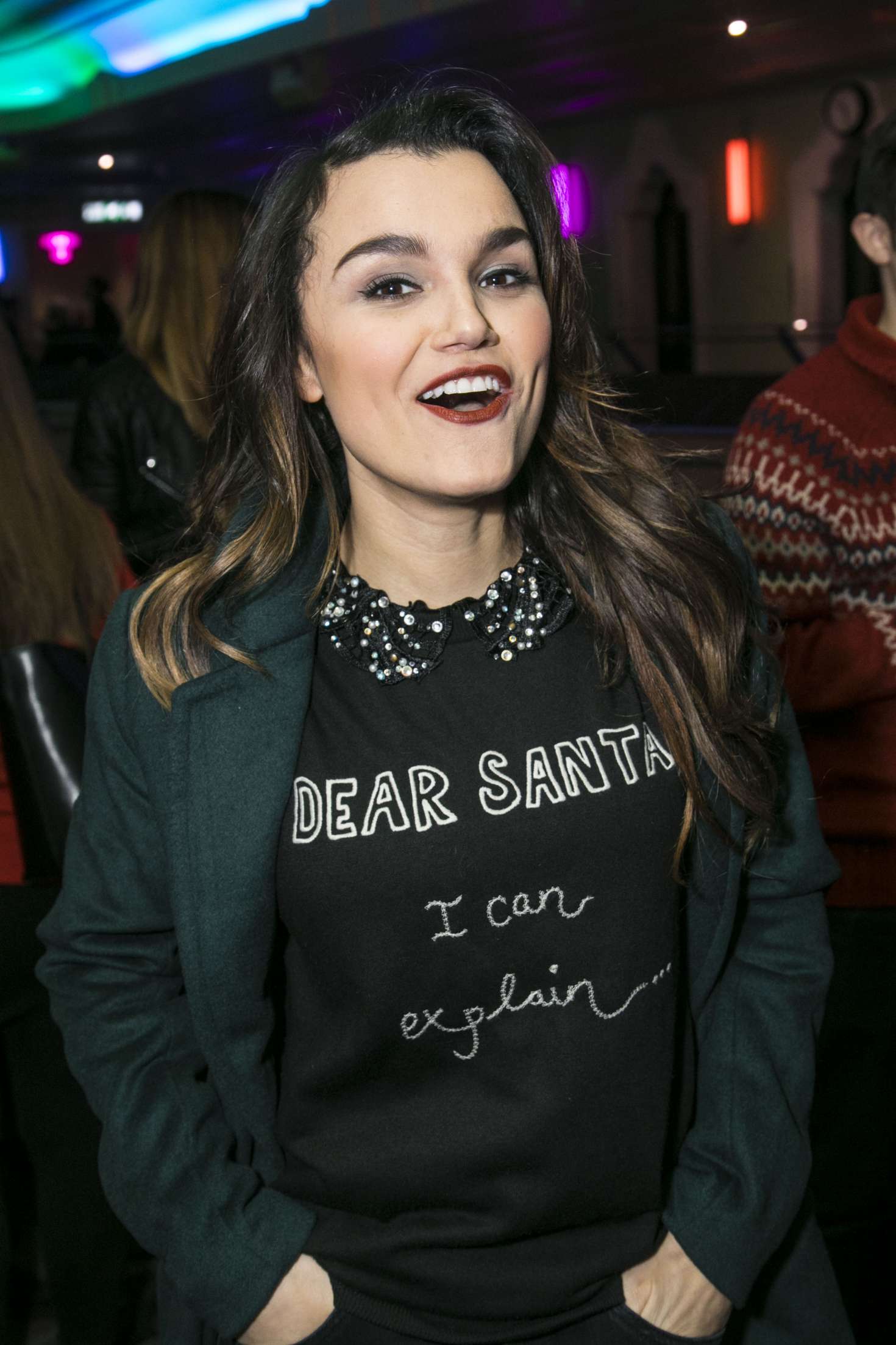 Samantha Barks: Nativity Gala Night in London -08 | GotCeleb