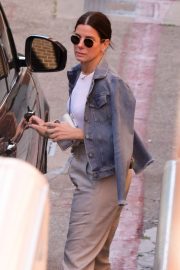 Sandra Bullock - Leaves her dentist office in Beverly Hills