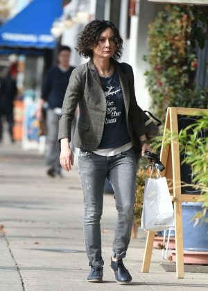 Sara Gilbert - Out and about in Los Angeles