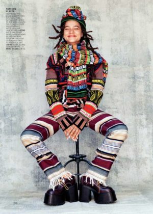 Sasha Lane - Vogue US Magazine (October 2017 issue)