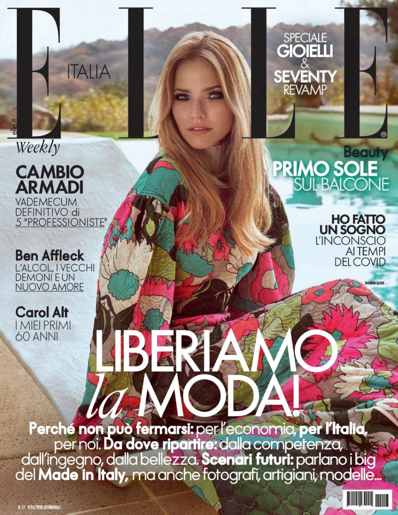 Sasha Luss Elle Italy Magazine 2020 08 Gotceleb