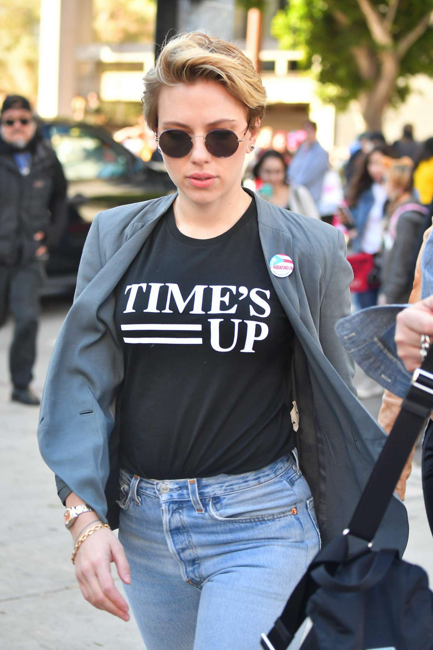 Scarlett Johansson 2018 : Scarlett Johansson: 2018 Womens March -06