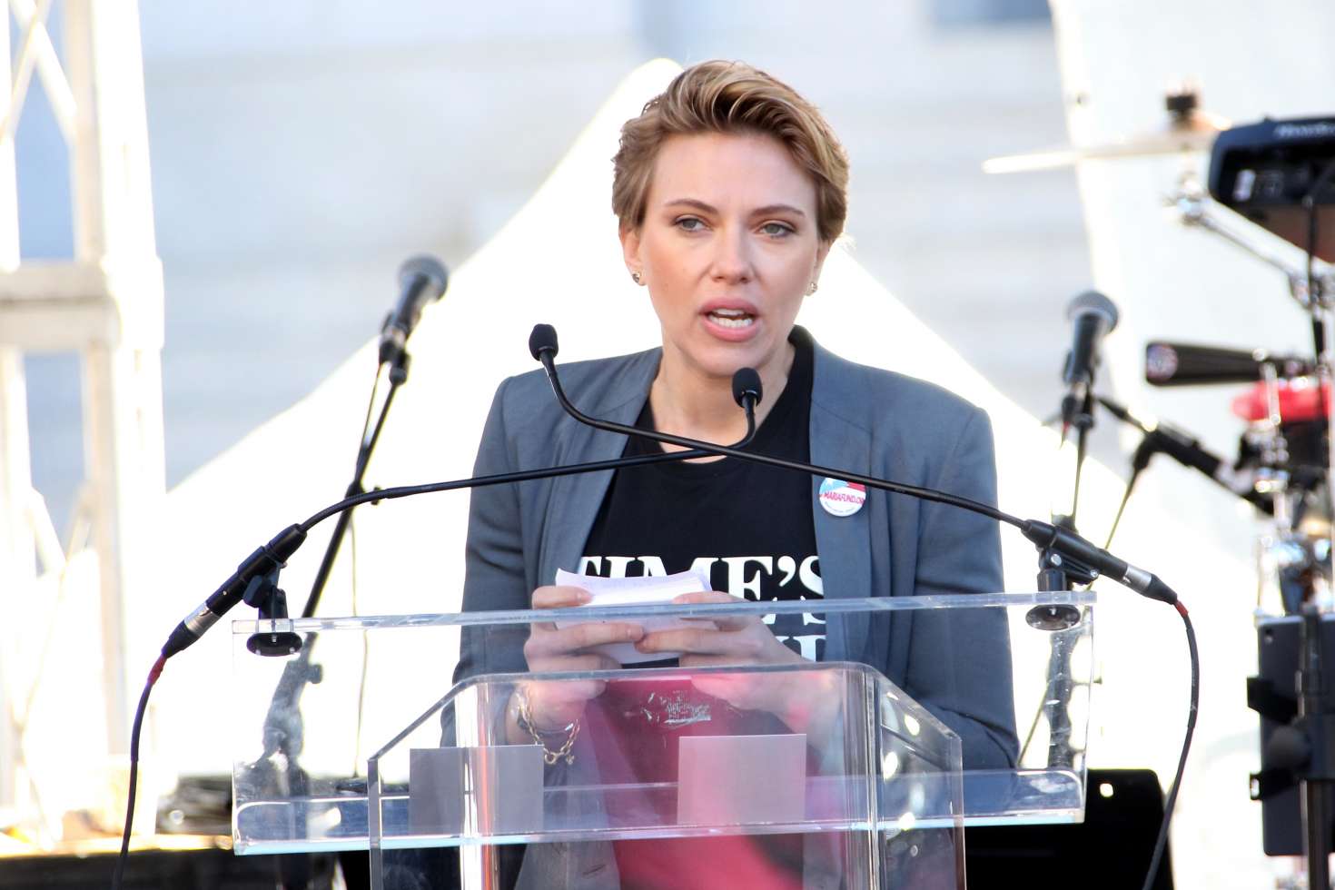 Scarlett Johansson 2018 : Scarlett Johansson: 2018 Womens March -07