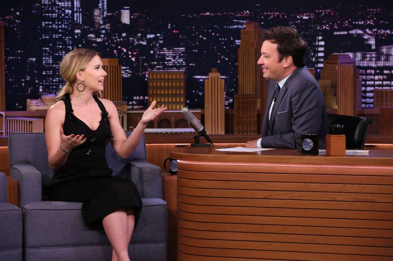 Scarlett Johansson 2019 : Scarlett Johansson – Pictured on The Tonight Show Starring Jimmy Fallon in NYC-04