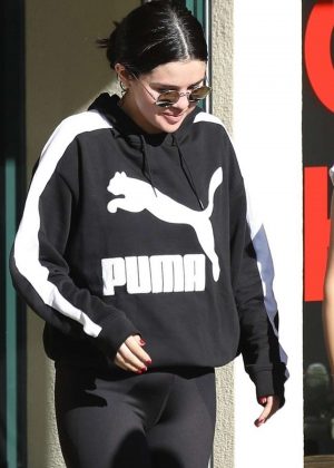 Selena Gomez - Leaving Pilates Session in Hollywood