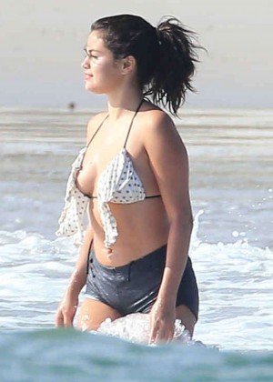 Selena Gomez in Bikini in Mexico