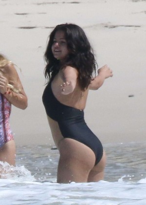 Selena Gomez in Swimsuit in Mexico