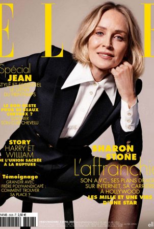 Sharon Stone - Elle France (April 2021)