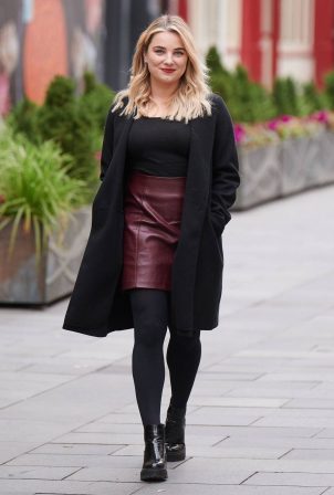 Sian Welby - Pictured outside Capital Radio in London