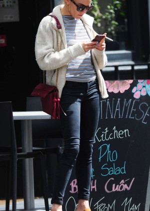 Sienna Miller in Jeans Out in London