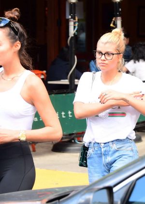 Sofia Richie and Chloe Bartoli out in New York City