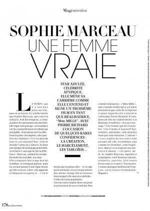 Sophie Marceau – Madame Figaro Magazine (February 2018) | GotCeleb
