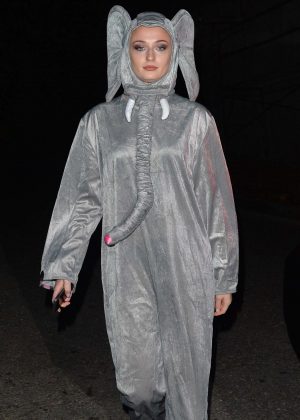 Sophie Turner and Joe Jonas - Attend a Halloween party in Los Angeles