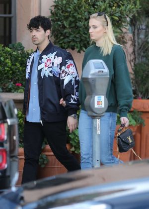 Sophie Turner and Joe Jonas - Out in Beverly Hills