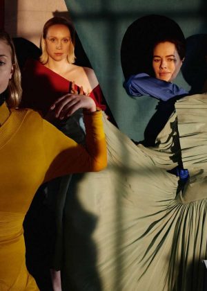 Sophie Turner, Maisie Williams, Lena Headey and Gwendoline Christie - Vogue UK (April 2019)