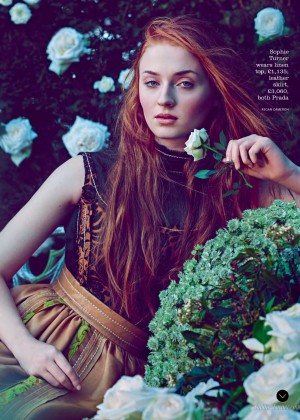 Sophie Turner - Town & Country UK Magazine (Spring 2015)