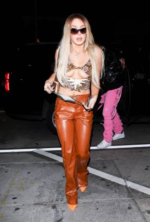 Tana Mongeau - Night out in Los Angeles