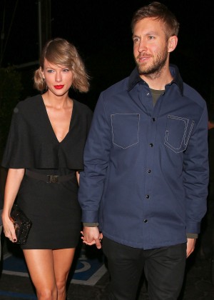 Taylor Swift and Calvin Harris out in Santa Monica