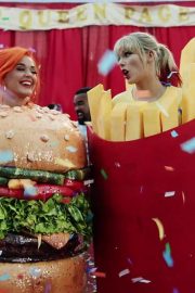 Taylor Swift and Katy Perry in Taylor's latest music video 'You Need to Calm Down'