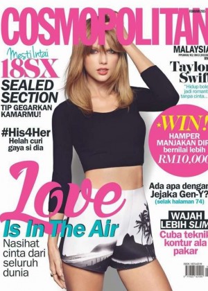 Taylor Swift - Cosmopolitan Malaysia Cover Magazine (February 2015)