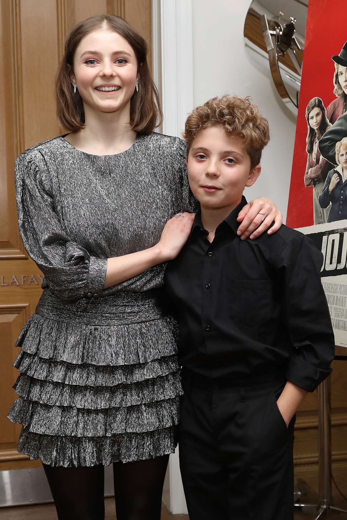 Thomasin McKenzie - BAFTA Jojo Rabbit Screening in New York-01 | GotCeleb