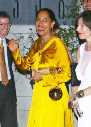 Tracee Ellis Ross at the Golden Glopbes After Party in LA