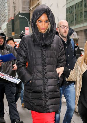 Tyra Banks - Arriving at the 'Today Show' in NYC