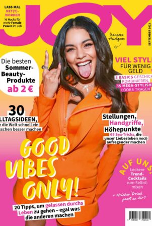 Vanessa Hudgens - JOY Magazine Germany (September 2022)