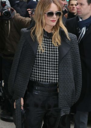 Vanessa Paradis - Arrives at the Chanel Fashion Show FW 2017 in Paris