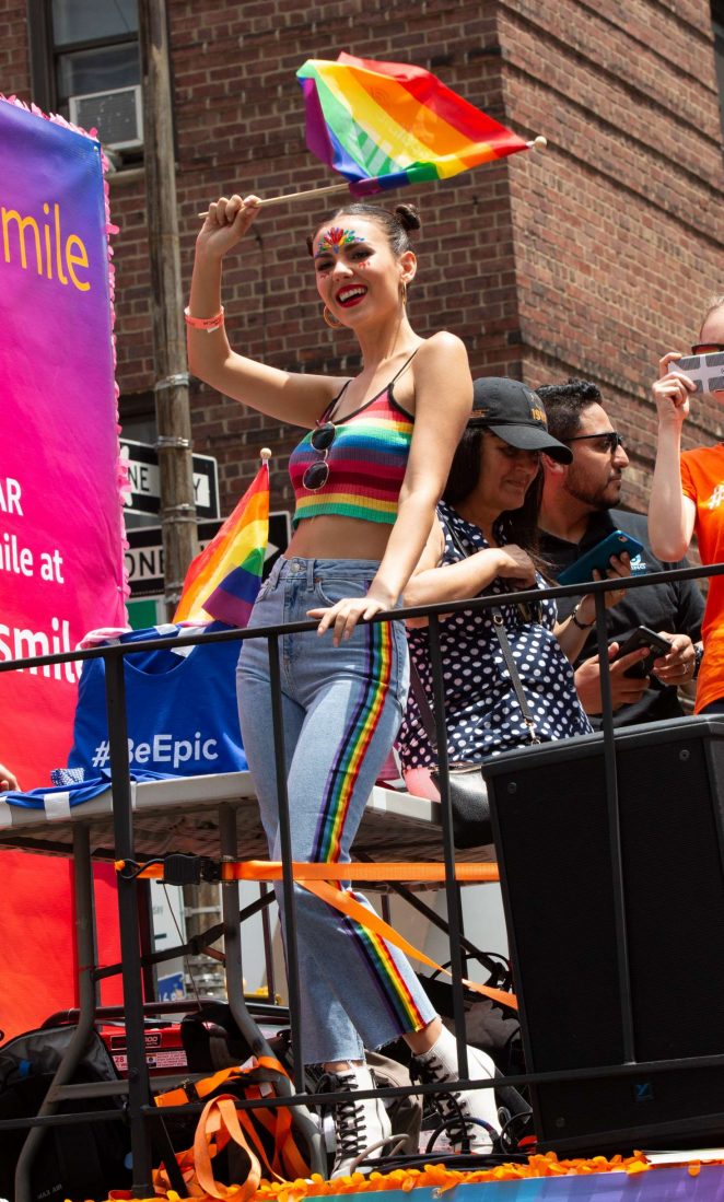 Victoria Justice: 2018 Gay Pride Parade -07 | GotCeleb