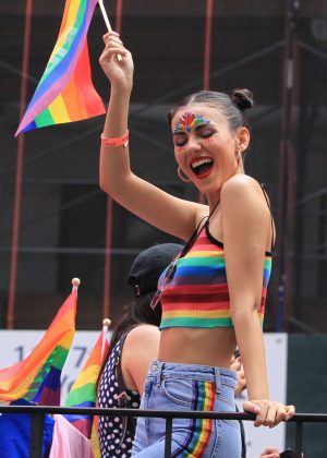 Victoria Justice - 2018 Gay Pride Parade in New York City