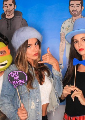 Victoria Justice and Madison Reed - Photobooth at an event in Beverly Hills