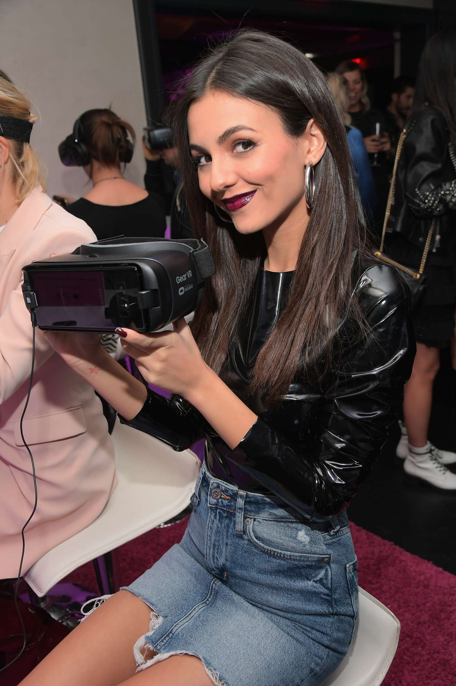 Victoria Justice: NYX Professional Makeup and Samsung VR Launch Party