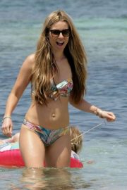 Vivian Sibold in Bikini on holiday in Formentera