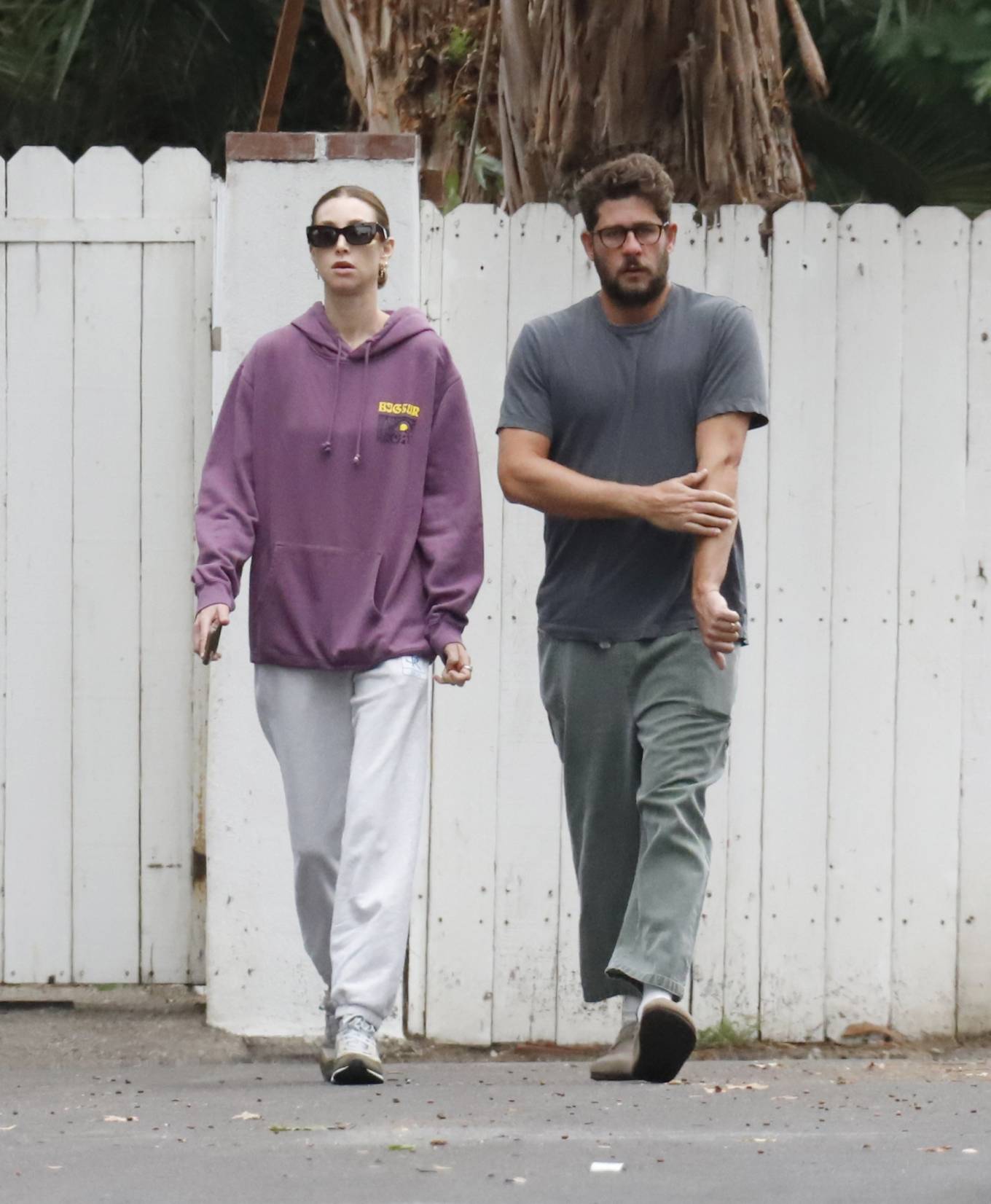 Whitney Port 2023 : Whitney Port – And Tim Rosenman going out for a walk in Los Angeles-06