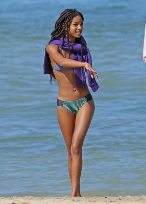 Willow Smith in Bikini on the Beach in Hawaii – GotCeleb